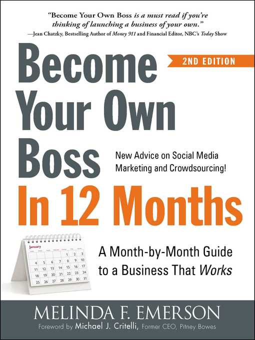 Title details for Become Your Own Boss in 12 Months by Melinda Emerson - Available